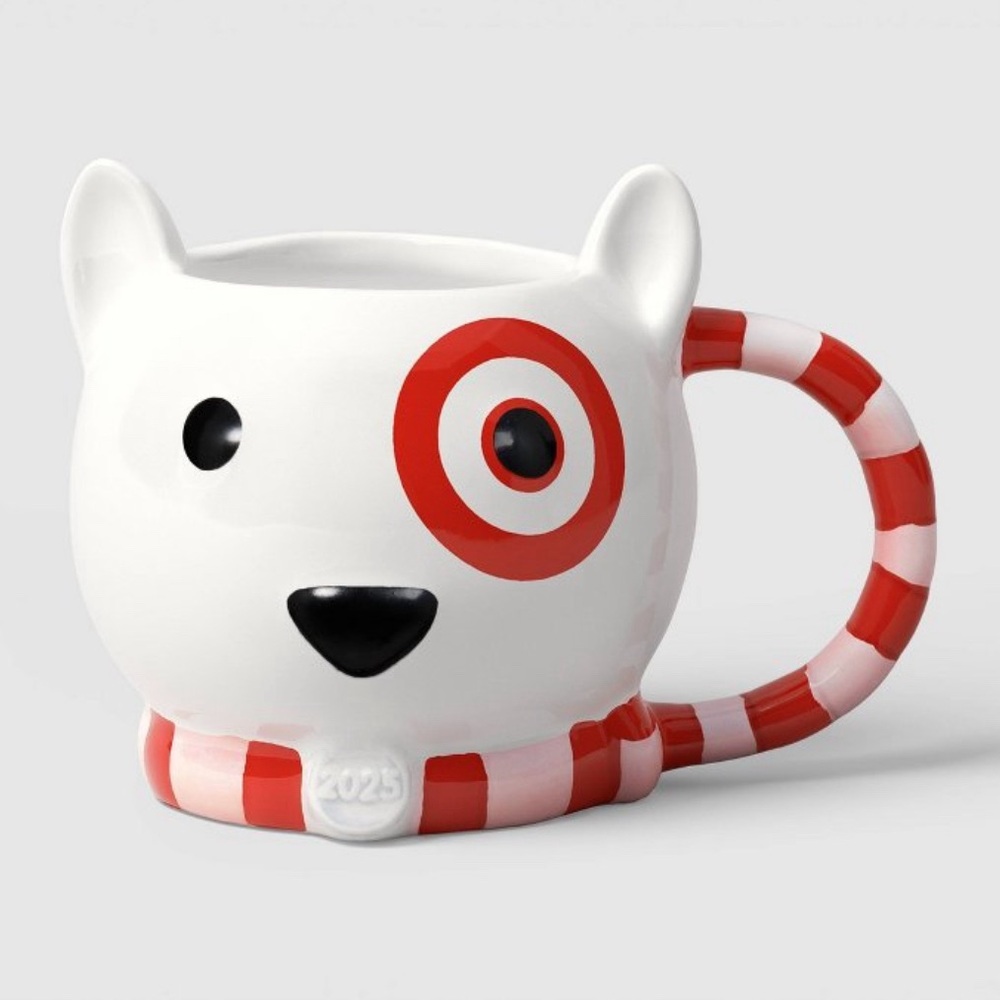 Bullseye dog winter 2025 mug brand new bundle of 2 mugs